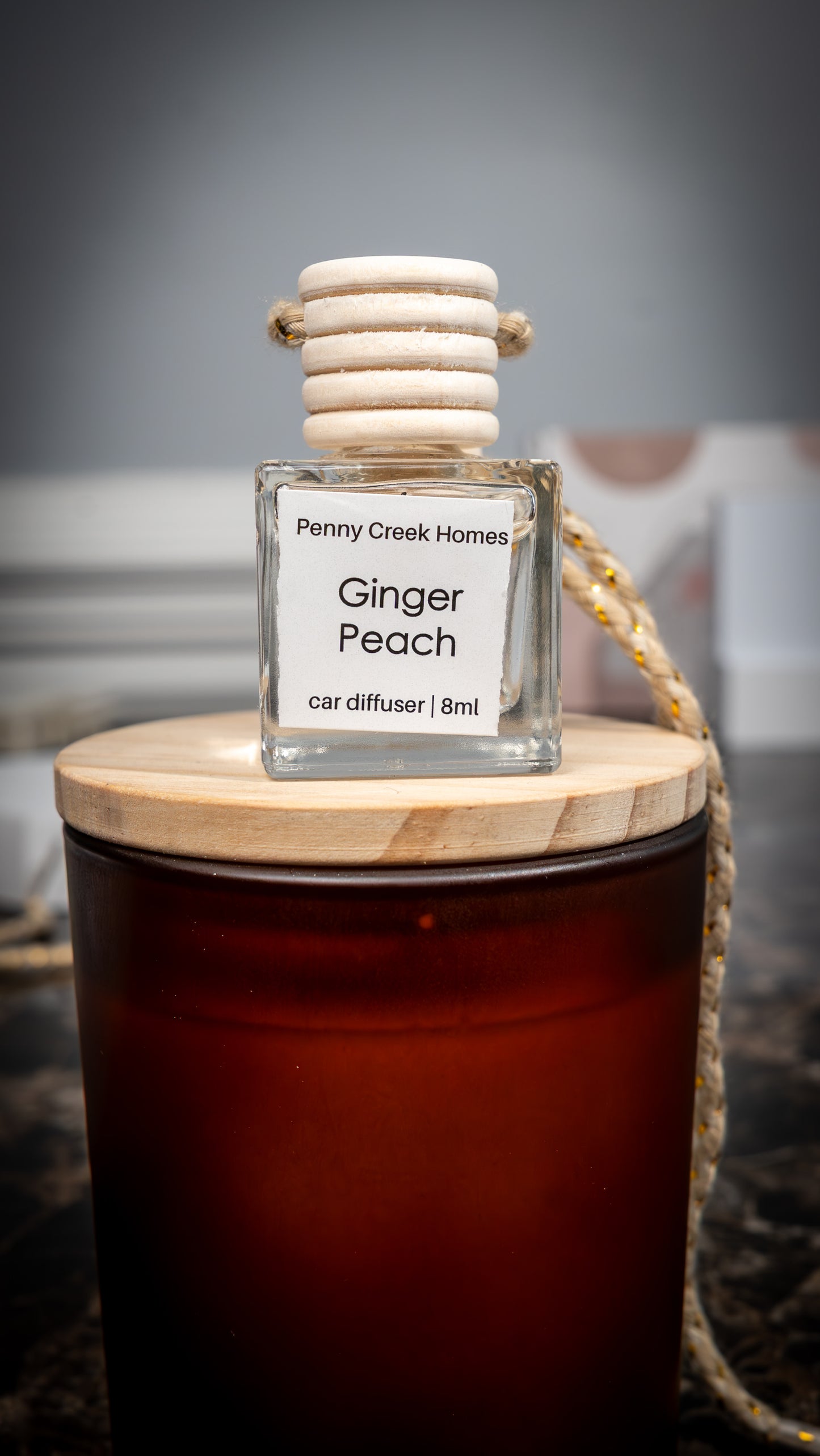 Ginger Peach Car Diffuser